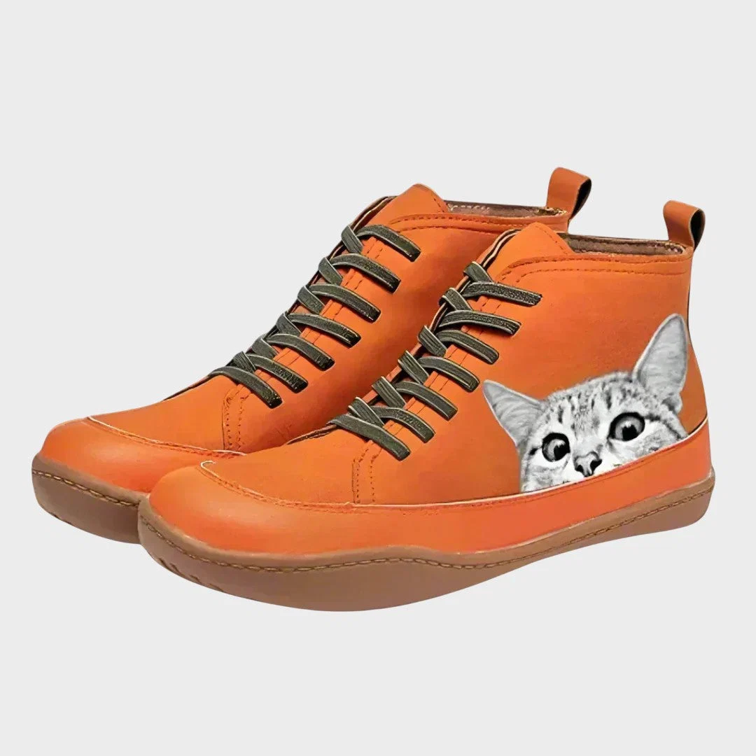 Felina - Botas de couro para amantes de gatos - Image 3