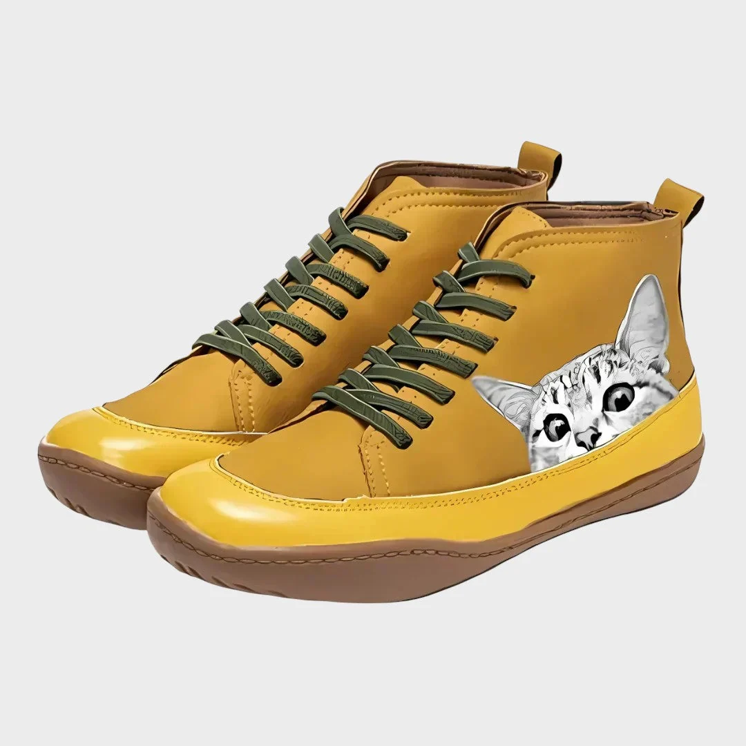 Felina - Botas de couro para amantes de gatos - Image 4
