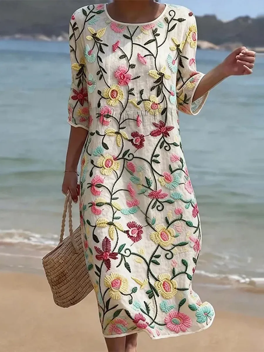 Erica | Elegante Vestido Floral