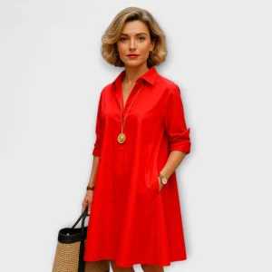 Aurora - Vestido de camisa moderno