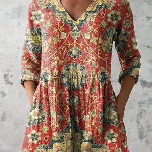 Lea | Blusa Longa com Decote em V