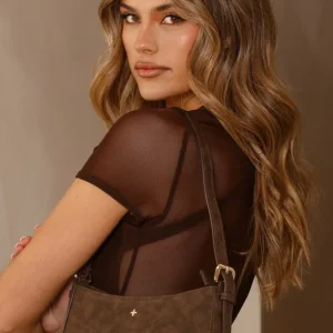 Lilu Bag - Chocolate Suede