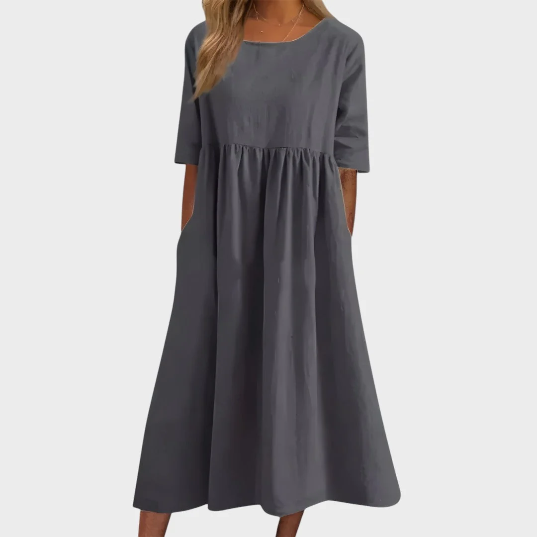 Catarina - Vestido de algodão lisonjeiro - Image 7