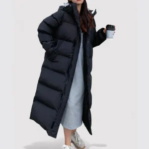 Vitória - Parka Feminina com Proteção Contra o Vento