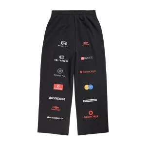 Balenciaga Baggy Sweatpants - Black