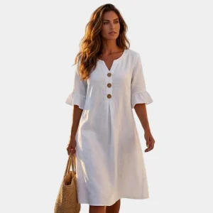 Asos - Vestido com manga curta