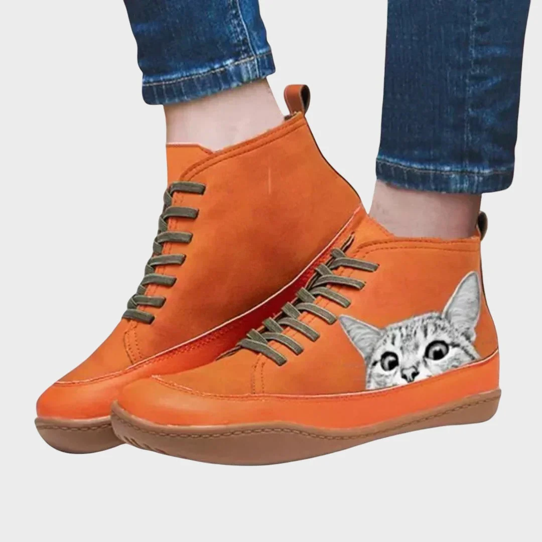 Felina - Botas de couro para amantes de gatos - Image 2