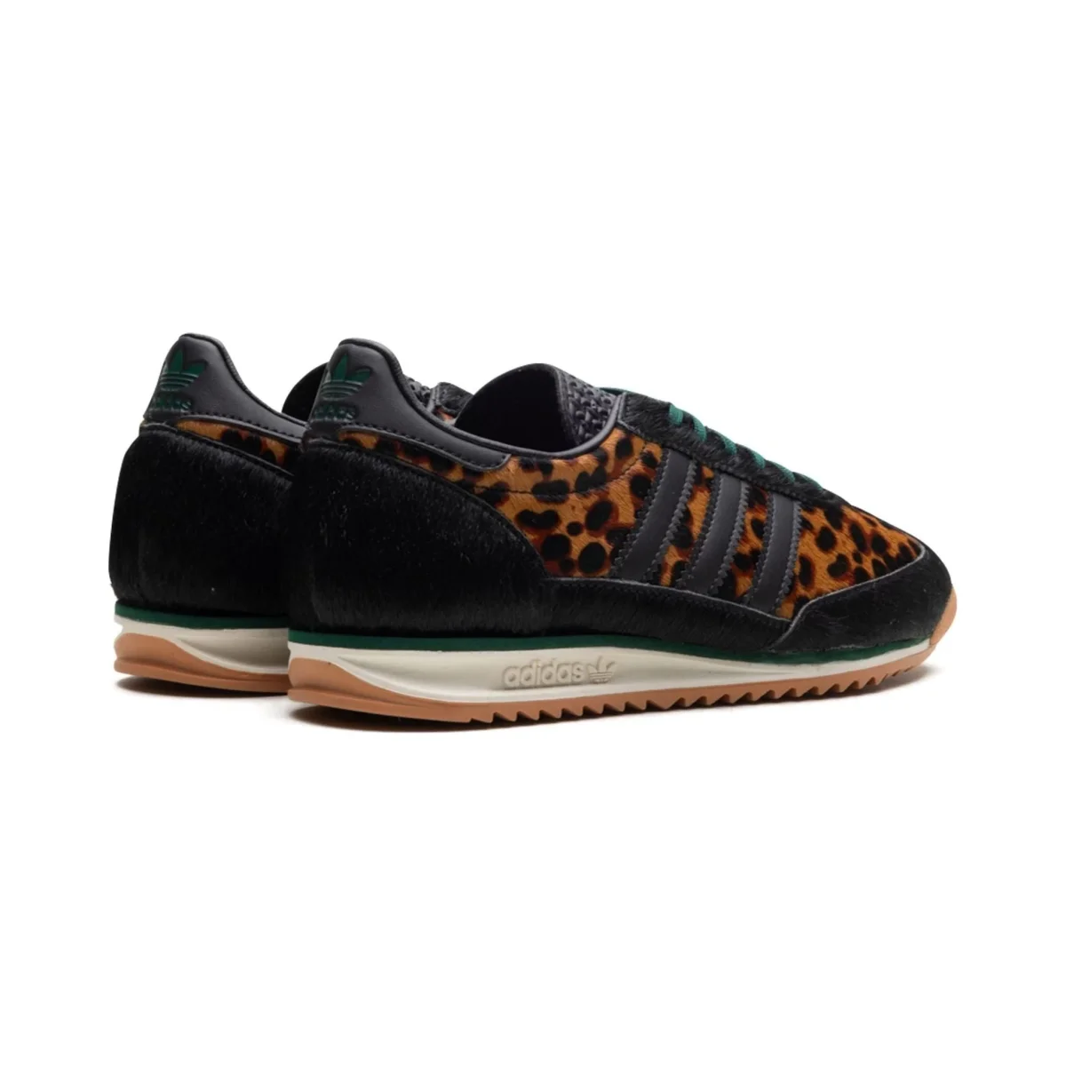 Adidas SL 72 OG - Leopard Print Collegiate Green - Image 4