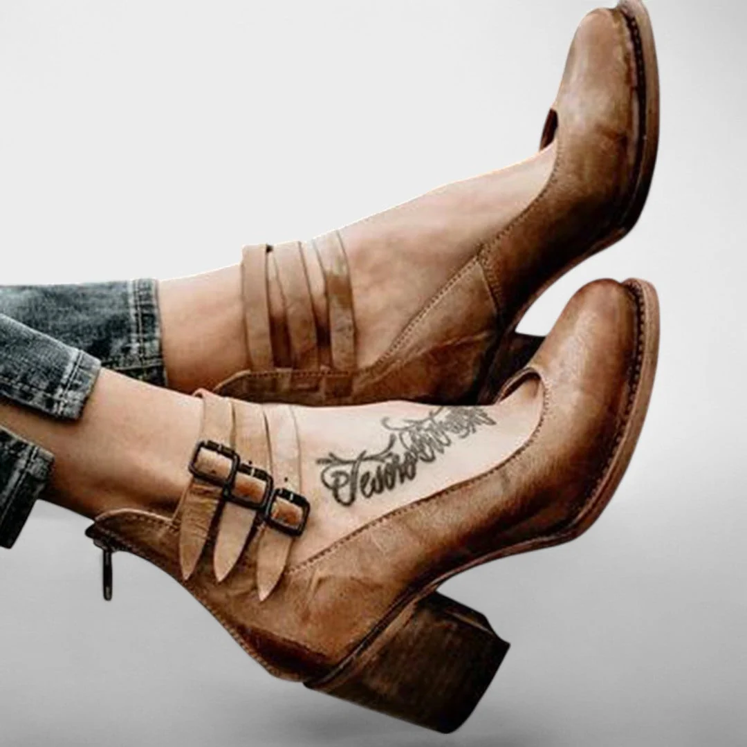 Inês - Sapatos Ortopédicos de Couro - Image 4
