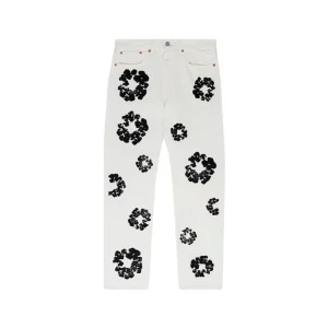 Denim Tears x Levi's Cotton Wreath Jeans - White