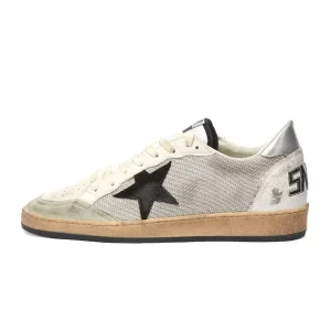 Golden Goose Ball Star - Light Silver Black