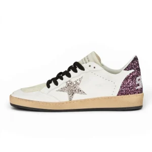 Golden Goose Ballstar Glitter - Silver/Purple