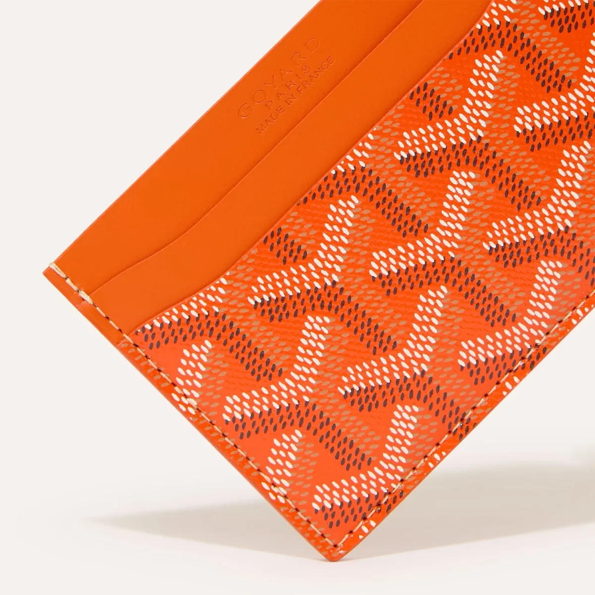 Goyard Saint Sulpice Card Holder - Orange - Image 3