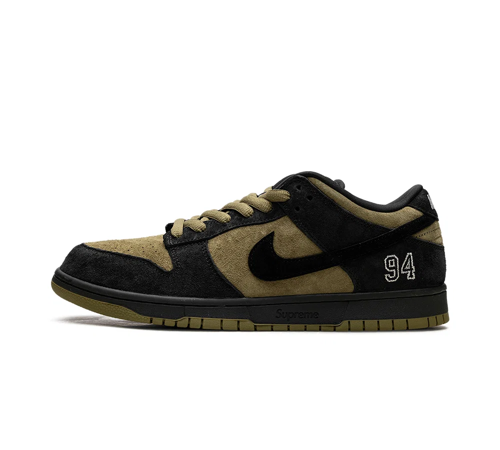 Nike SB Dunk Low - Supreme 94 Camper Green - Image 2