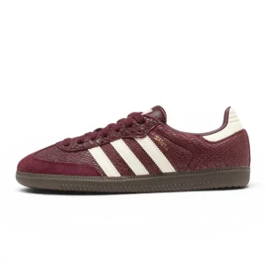 adidas Samba OG - Snakeskin Maroon Cream White