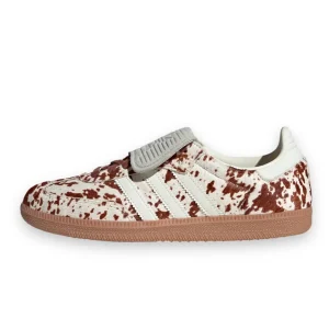 adidas Samba LT - Cow Print Brown White