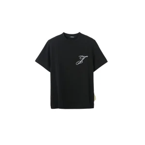 Jacquemus Le T-Shirt Logo - Black
