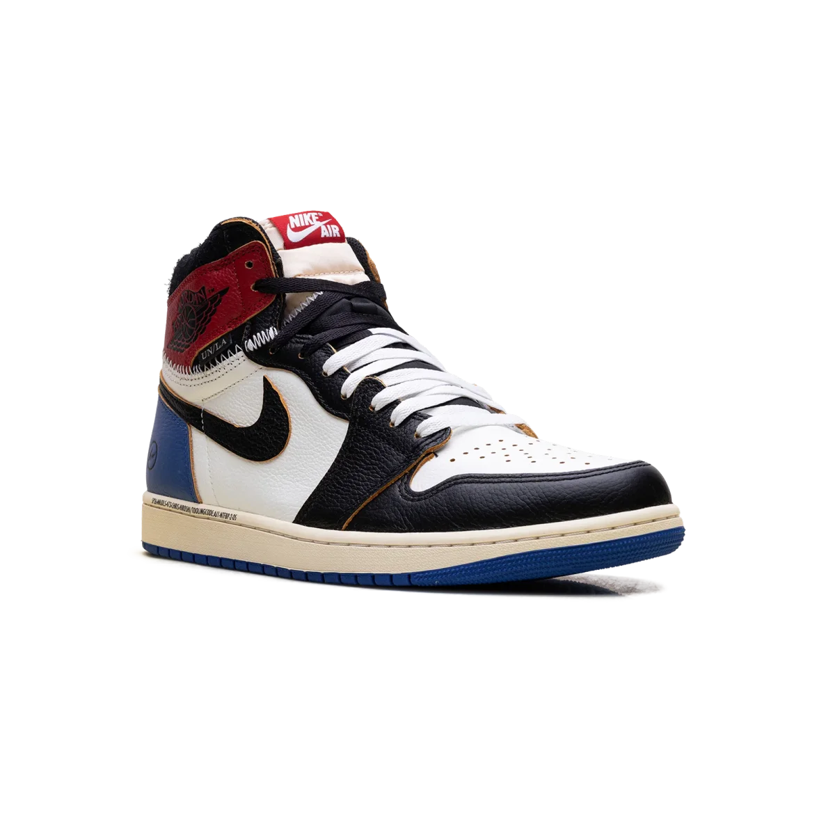 Jordan 1 Retro High OG - SP Fragment x Union LA Varsity Red Sport Royal - Image 6