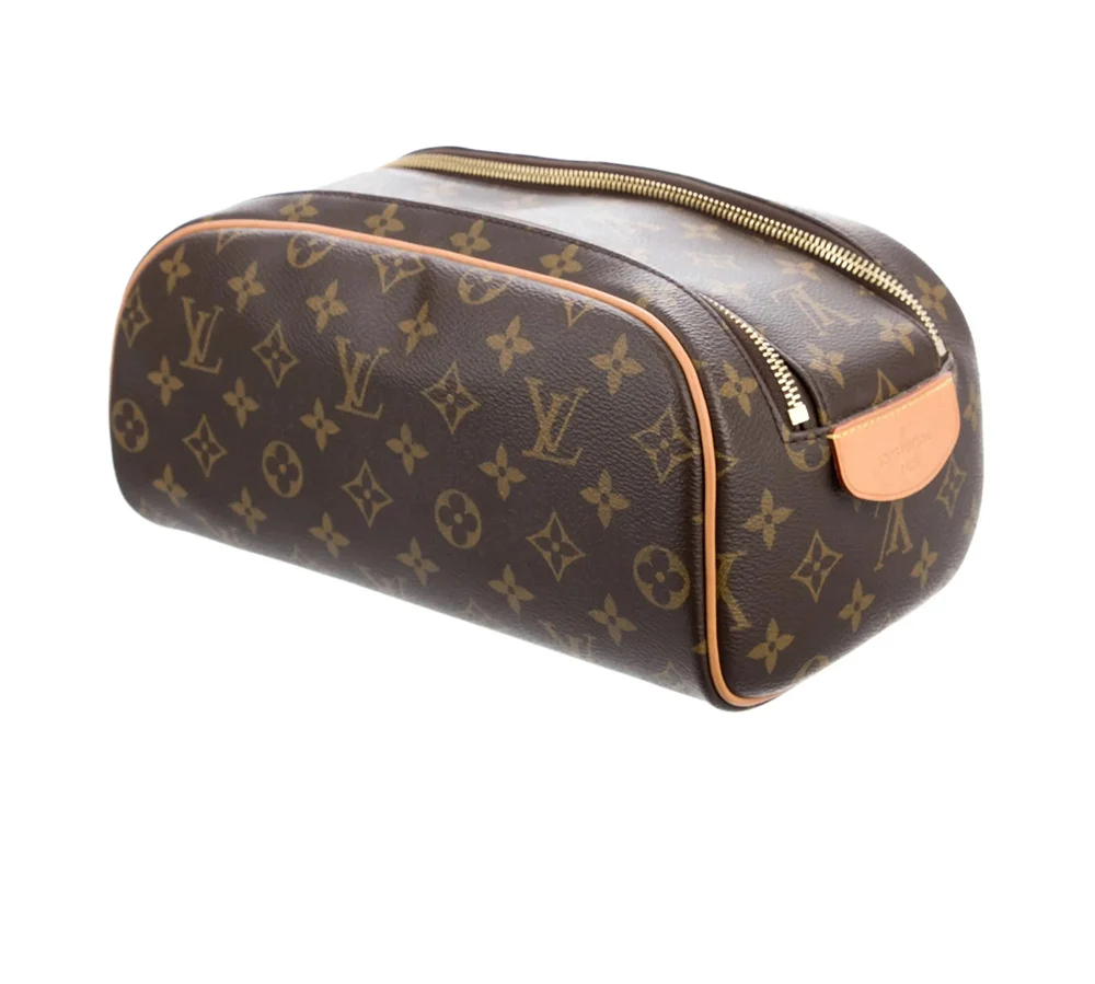 Louis Vuitton Dopp Kit Toilet Pouch - Monogram Canvas (USADO) - Image 4