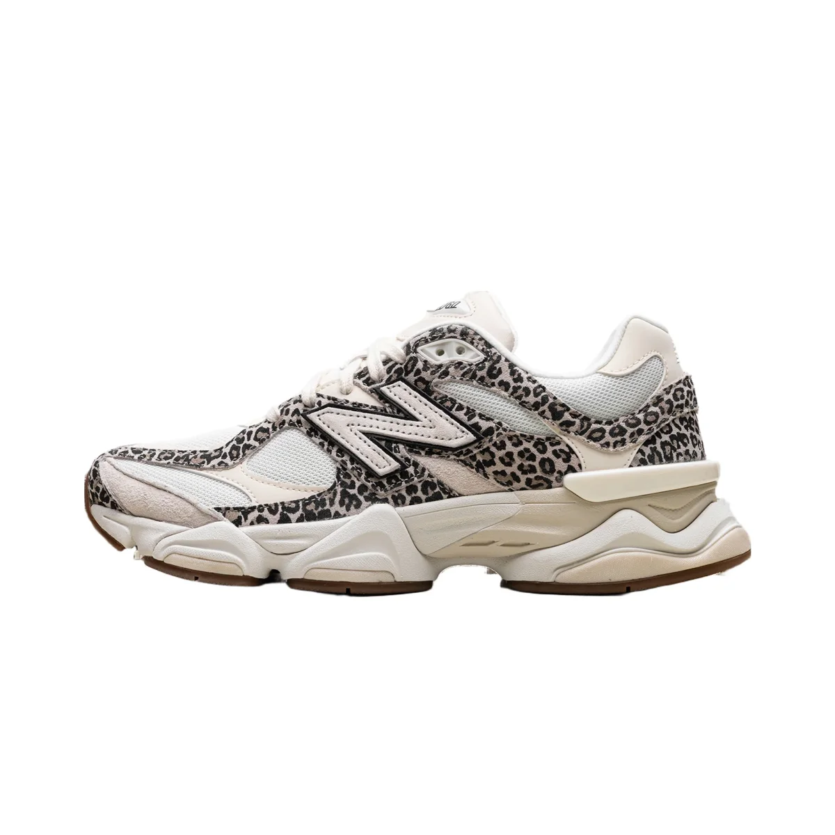 New Balance 9060 - ASOS Exclusive Beige Brown Leopard Print - Image 2