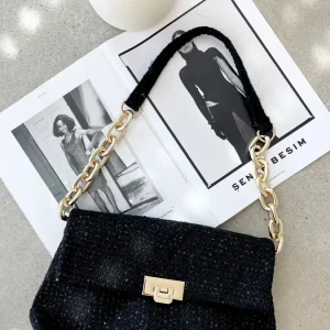 Bolsa de Corrente Fion Boucle - Preta