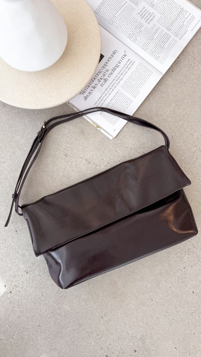 Rylee Merlot Clutch Bag