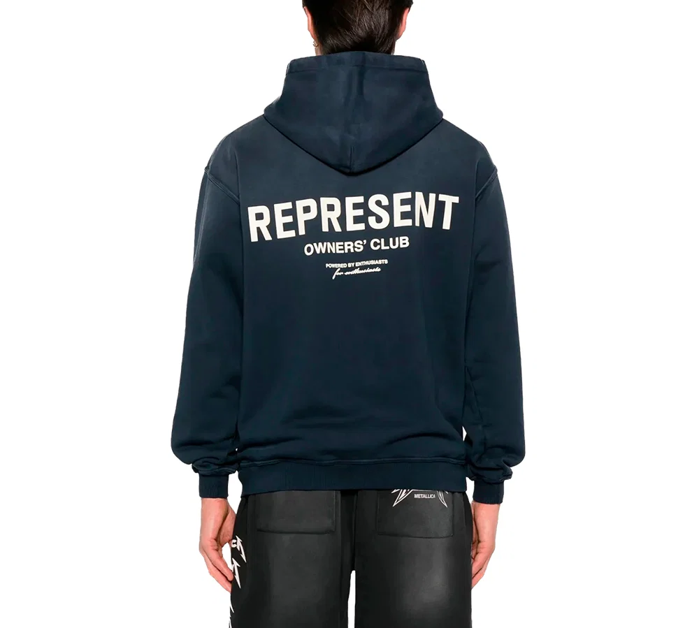Represent Owners Club Hoodie - Midnight Navy - Image 3