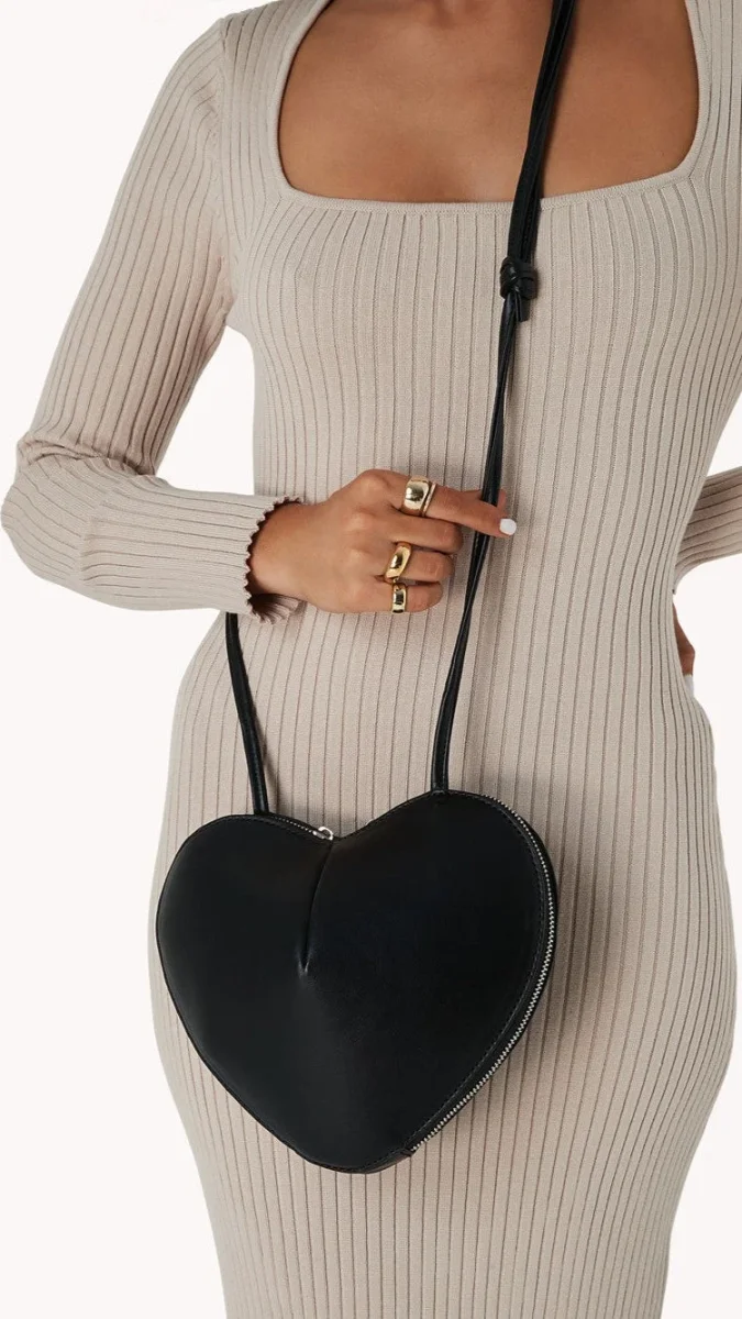 Stella Black Crossbody Bag - Image 4