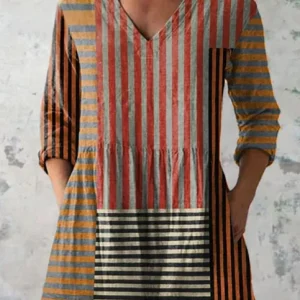 Cordelia | Blusa Longa com Decote em V