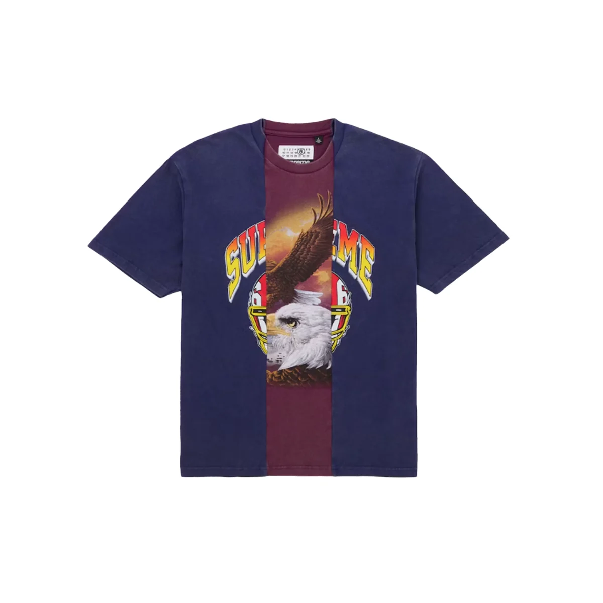 Supreme MM6 Maison Margiela Split S/S Top - Navy