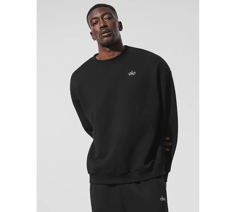 Alo Yoga Accolade Crewneck Pullover - Black - Image 5
