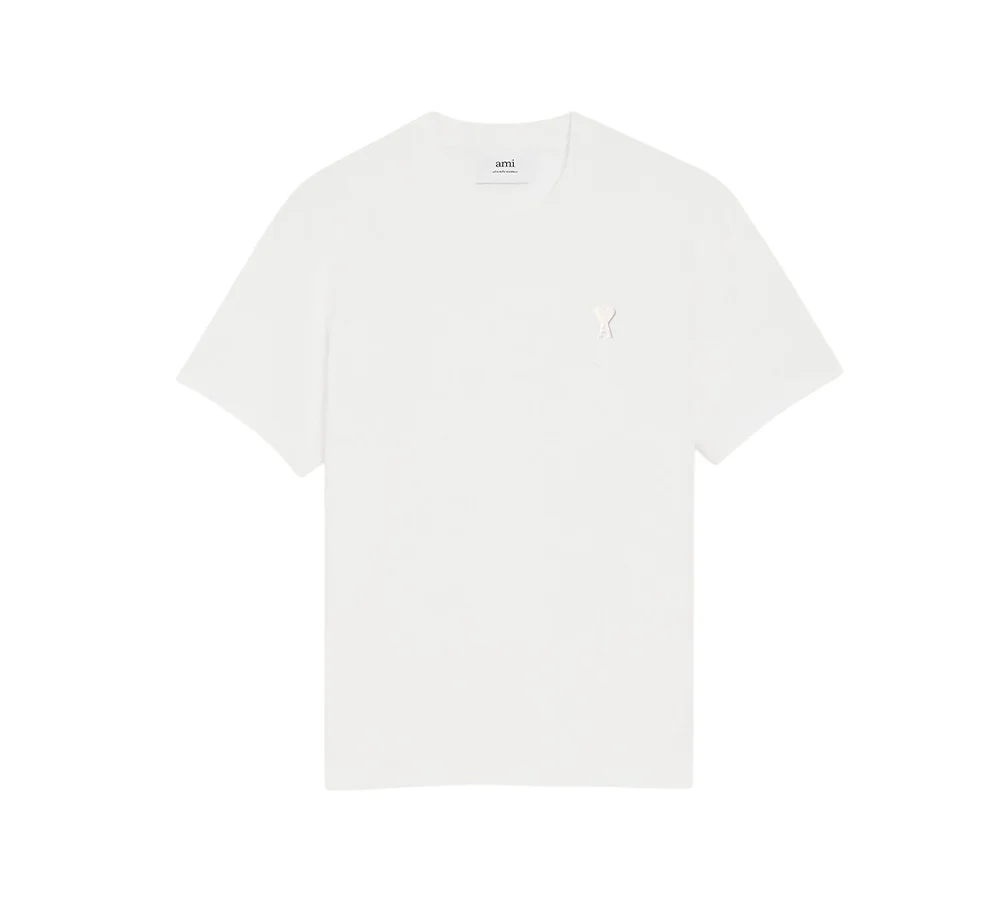 Ami Paris Organic Cotton T-shirt - White