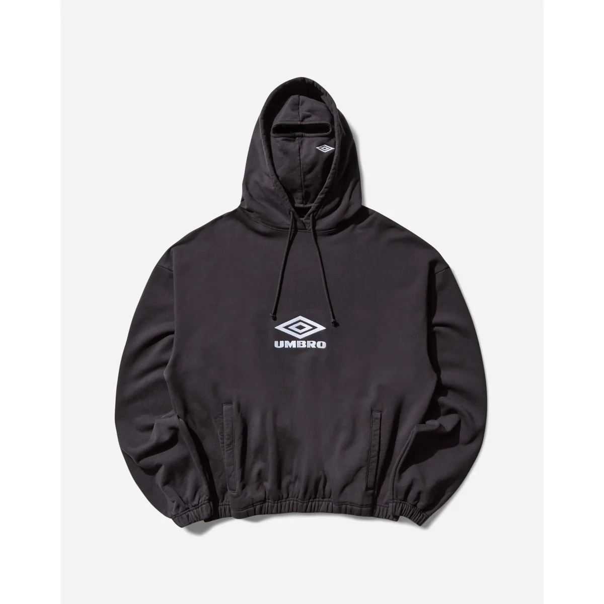 Umbro x Slam Jam Masked Hoodie - Black - Image 2
