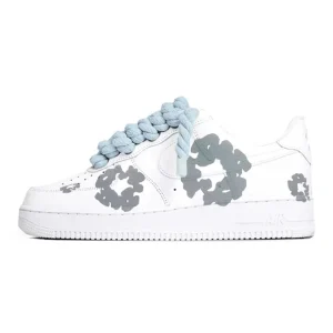 Nike Air Force 1 ’07 – Denim Tears Rope Laces Baby Blue