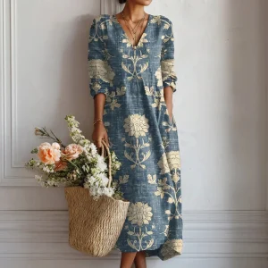 Carina - Vestido de Conforto Diário
