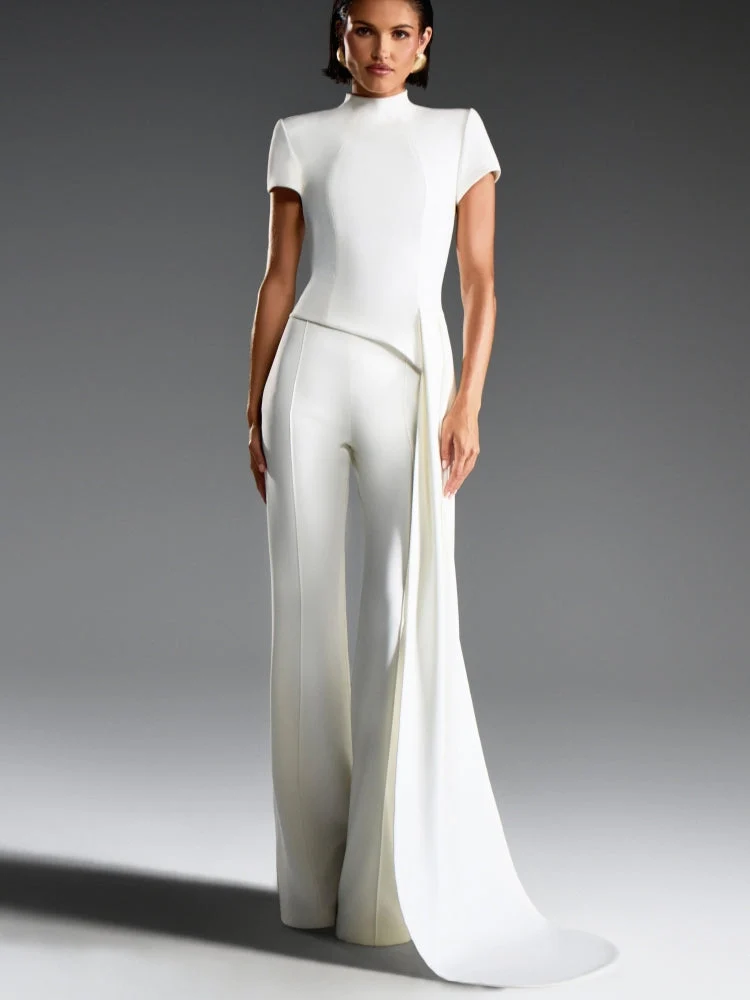 Sculpted Elegance Pants Set - Image 2