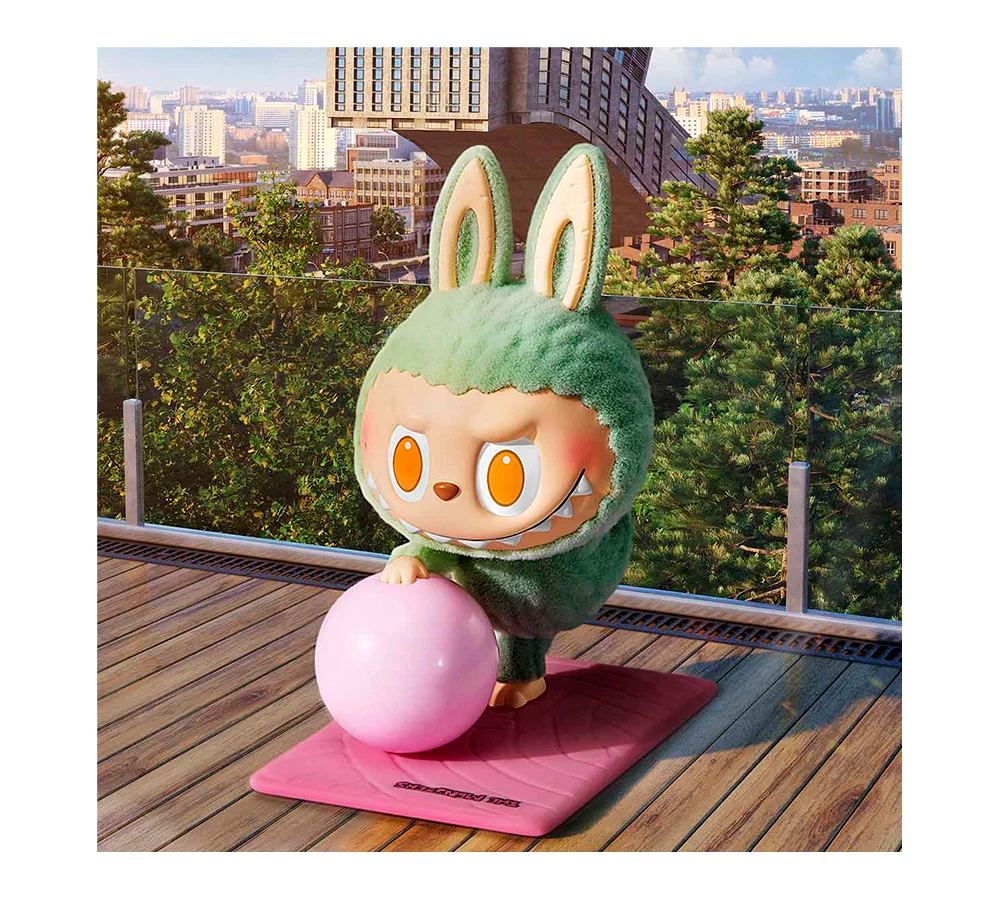 Pop Mart Labubu 'The Monsters' - Lazy Yoga Series Figures Single Blind Box - Image 5