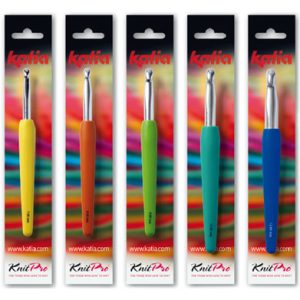Agulhas de crochet com cabo