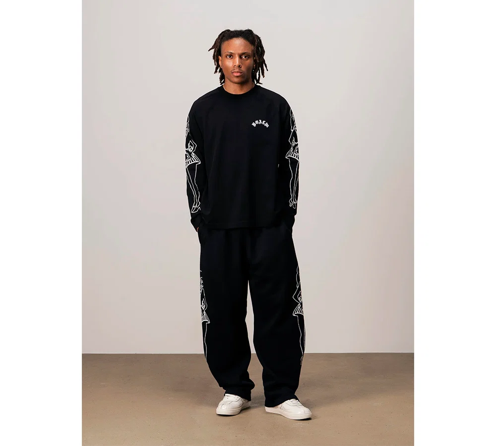 Realm "LOGO" Long sleeve - Black - Image 8