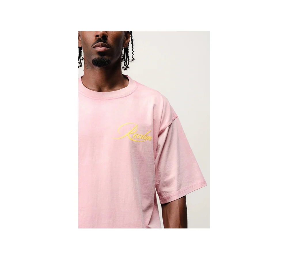 Realm “W2TT” T-Shirt - Pink - Image 4