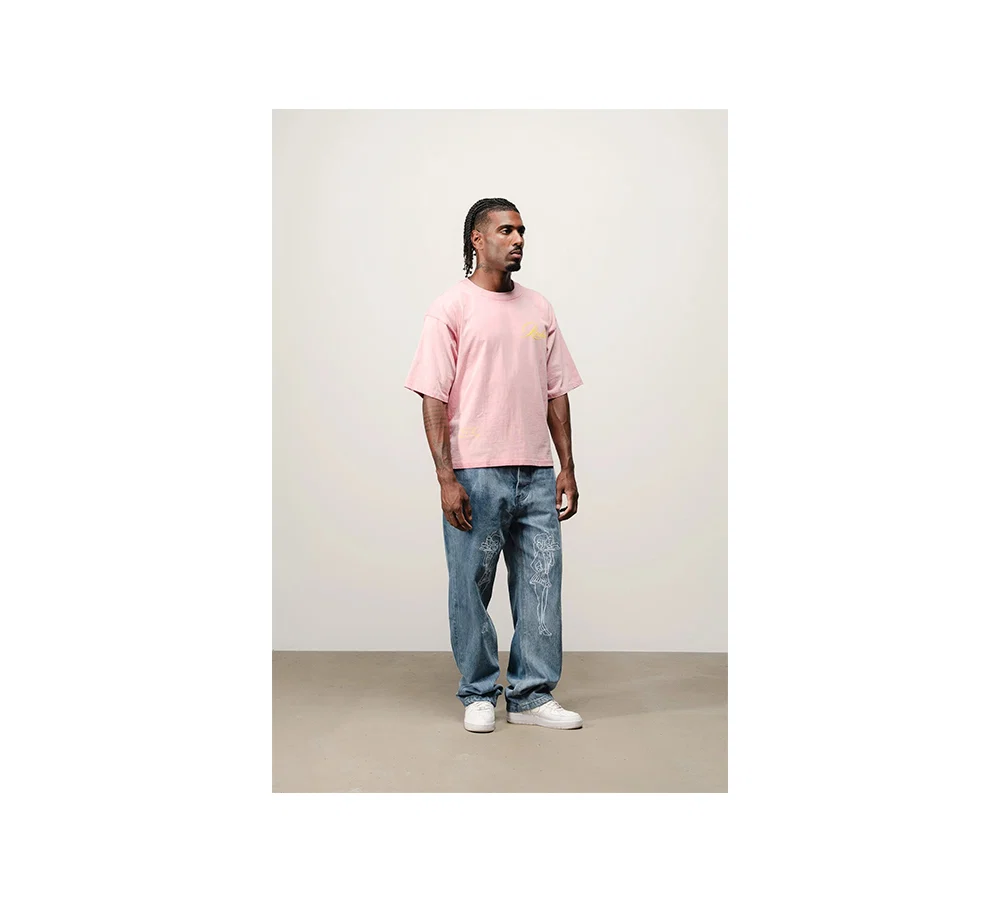 Realm “W2TT” T-Shirt - Pink - Image 6