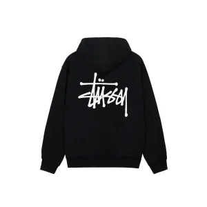 Stüssy Basic Hoodie - Black